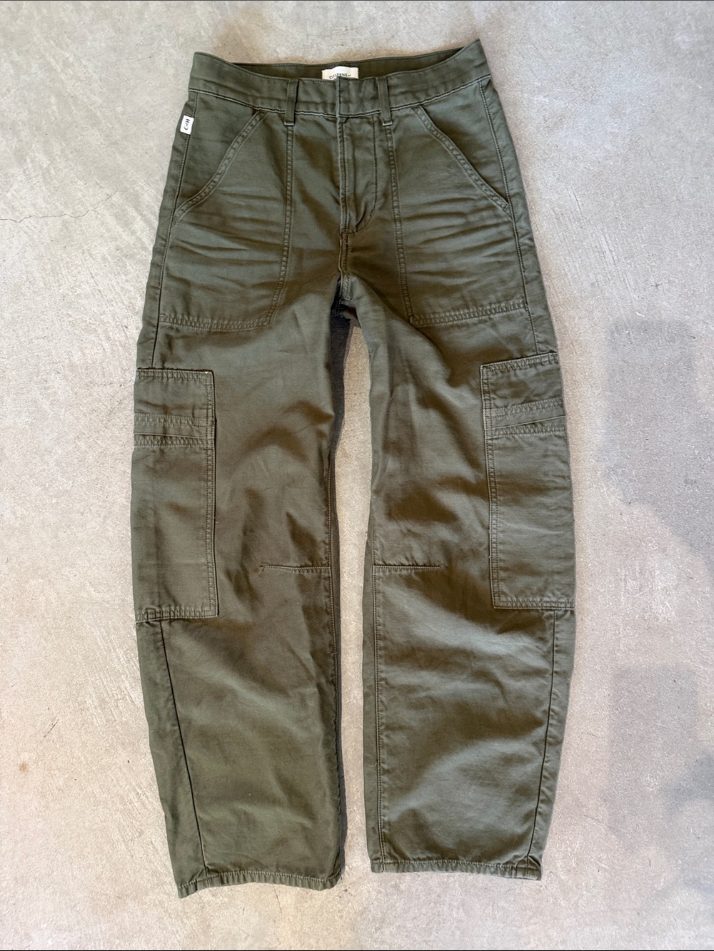 Citizens of Humanity Olive Green Cargo barrel Pants